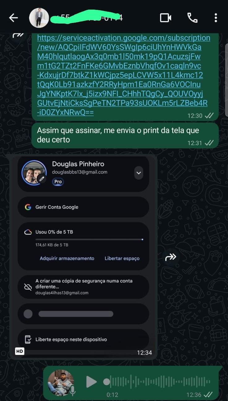 Ativação Google AI Pro 4